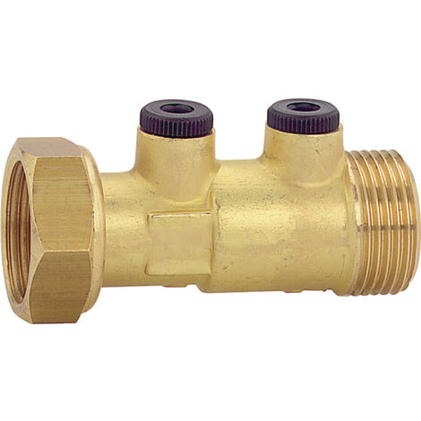 Watts – Clapet antipollution – Purge mâle/femelle – Diamètre 20 x 27 mm – Connexion pour réseaux d'eau potable – Protection contre coups de béliers