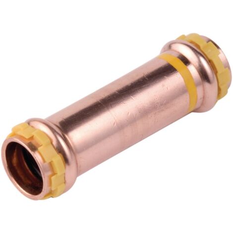 manchon coulissant à sertir - tube cuivre - femelle / femelle - 16 mm - comap sudopress gaz (1/2)