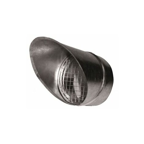 auvent pare-pluie - diamètre 200 mm - unelvent 874636