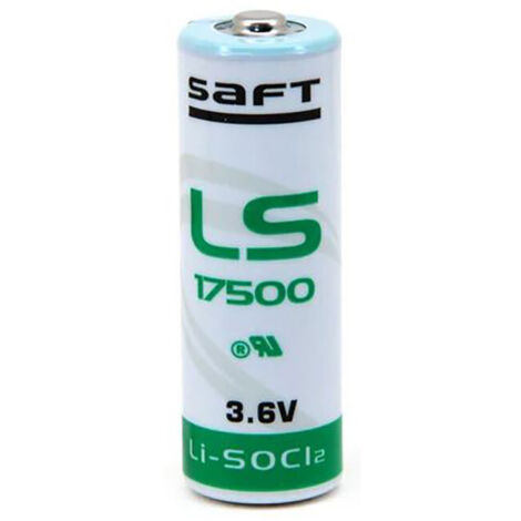 Pile lithium LS17500 A 3.6V 3.6Ah – Technologie lithium – Pour appareils électroniques – Longue durée de vie – Saft