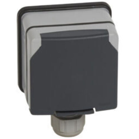 Legrand – Prise de courant 3P+N+T 20A – Fixation encliquetage – IP66 pour environnements exigeants – Résistante aux chocs et aux produits chimiques (1/4)