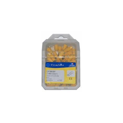 COSSE RONDE PRÉ-ISOLÉE RENFORCÉE 6 Mm (2,6 → 6 Mm²