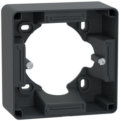cadre saillie - 36 mm - anthracite - schneider electric s340762 (1/5)