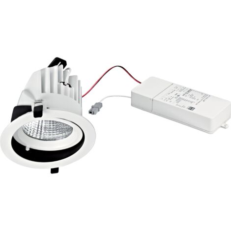 spot à led - aric randy 4 - 45 watts - 4000k - 70d - blanc - aric 50193 (1/3)