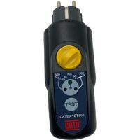 Contrôleur de disjoncteurs différentiels 30mA/500mA – Tension 230V – Classe II – DT110 – Catu
