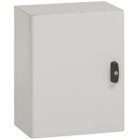 Legrand – Coffret électrique nu métal IP66 IK10 – Dimensions 500 x 400 x 250 mm – Protection contre agents climatiques – Verrou double barre