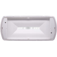 bloc d'ambiance étanche - baes sati - uniled 2-400 es - 360lms - ip65/ik10 - luminox 10767