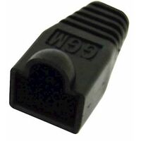 manchons - rj45 - noir - lot de 10 - gigamédia 2105xm45n