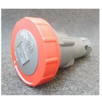 prise droite femelle 32 ampères 3p+t ip55 rouge - legrand hypra 53080