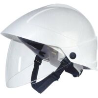 Casque de protection avec écran facial intégré – Norme EPI CEI 61482-1-2 Classe 1 – Anti UV 100 % – Pour environnements de travail – Catu