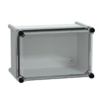 boite avec couvercle transparent - thalassa pls - 180 x 270 x 180 mm - schneider electric nsypls1827g
