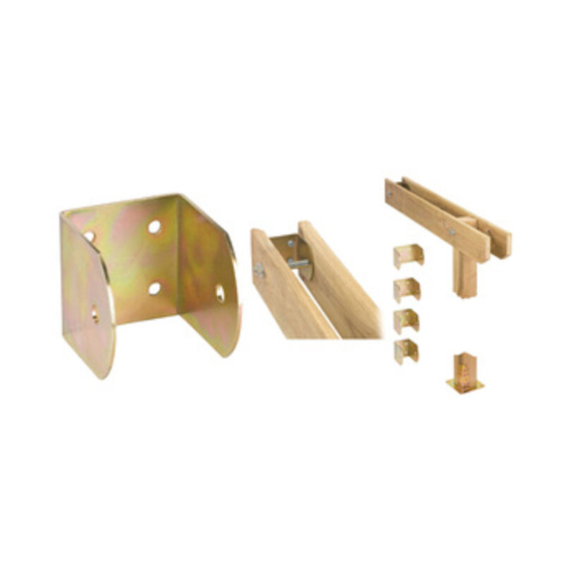 SUPPORTO INTERNOU ACCIAIO TROPICALIZZATO  ART. 758 MM. 80. Prezzo per 1 pezzo.