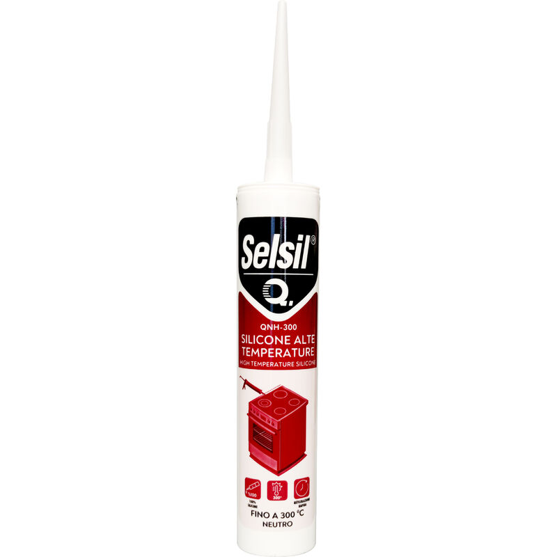 SELSIL SILICONE ALTE TEMPERATURE CARTUCCIA 310 ML