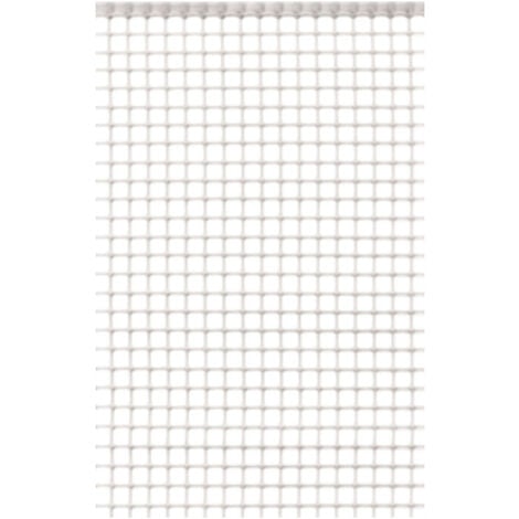 Rete per balcone 10X10 mm. H. 100 cm. Bianco. Prezzo per 1 metro quadro (100 cm.)