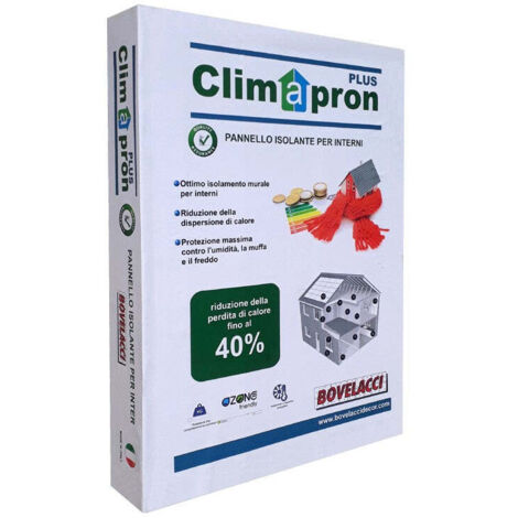 40MQ LASTRA ISOLANTE CLIMAPRON PLUS CM 80X250 SP.3 MM