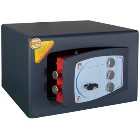 Cassaforte A Mobile A Chiave + Combinazione Serie Gold Technomax 220x350x300mm (1/4)