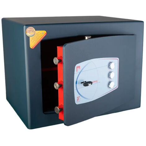 Cassaforte a mobile a Chiave + Combinazione Serie GOLD MOBY DIPLO 350x470x350 - SP. mm. 10 (1/4)