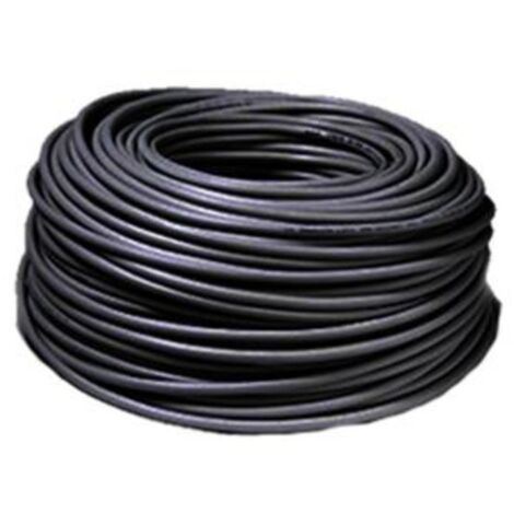 Cavo Elettrico H05VV-F SEZ. 2X1,00 m. nero. Prezzo al metro.