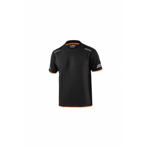 Sparco Unisex Tech Tucson T-Shirt - Reflektierende Streifen EN ISO 13688