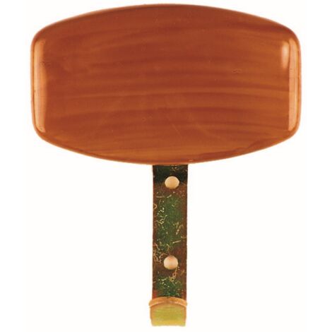 Blister appendiabiti in plastica teak (1/2)