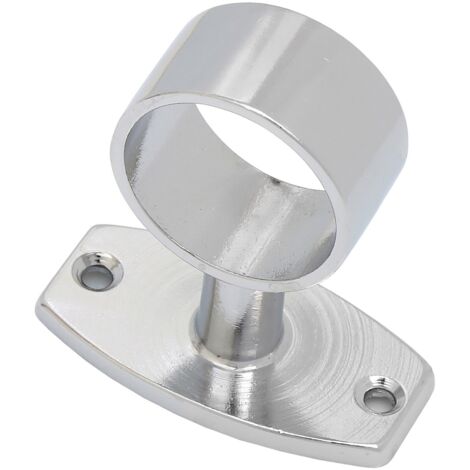 Blister passante corrimano ottone tubo crom d 18 mm. (1/2)