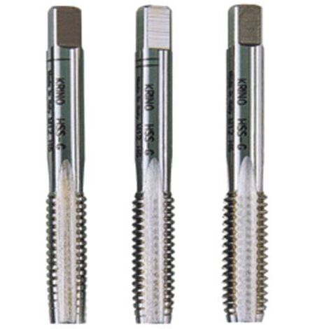 SERIE  3 MASCHI A MANO KRINO HSS M12 PASSO 1,75
