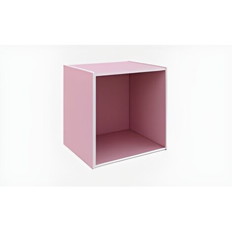 CUBO 35X29X35 CM ROSA