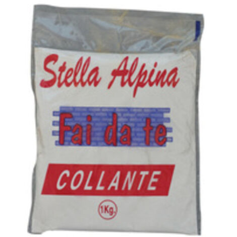 5 kg di collante colla stucco in polvere bianca per piastrelle mattonelle