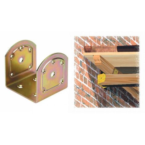 10 x PIASTRA 761 STAFFA ESTERNO TRAVI ACC TROP 45X46X44MM