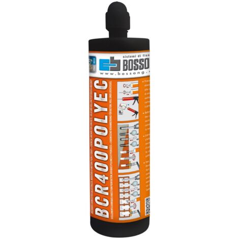 Bossong ancorante chimico BCR 400 Poly EC per ancoraggio muratura 400 ml (1/2)