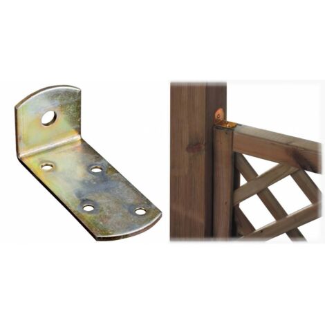 PIASTRA ANGOLARE ACCIAIO TROPICALIZZATO ART. 732 MM.30X30X70. Prezzo per 1 pezzo.