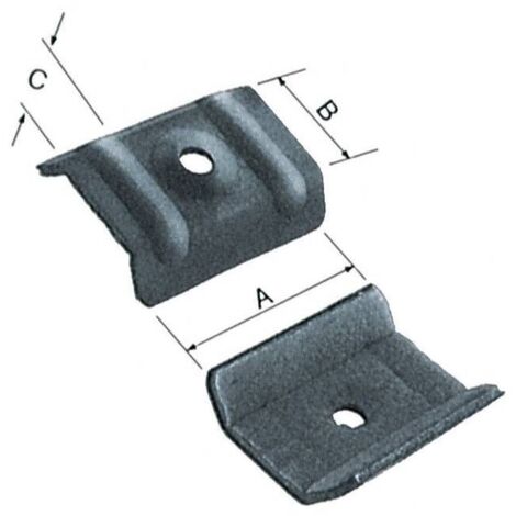 Q.TA'. 100 CAPPELLOTTO PER COIBENTATI T. DI MORO 46X22X14 MM