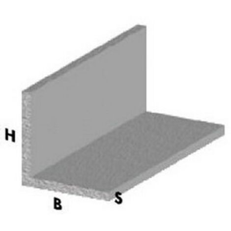 PROFILO CROMO H.100 ANGOLARE 25X25X1. Prezzo per 1 pezzo. (1/2)