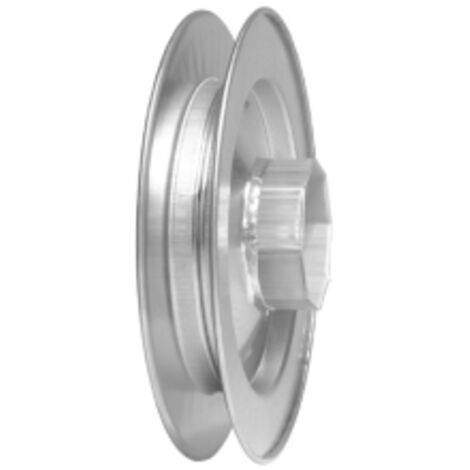 PULEGGIA ZINCATA CM.18 PER RULLO OTTAGONALE BOLIS ITALIA PZ 1,0