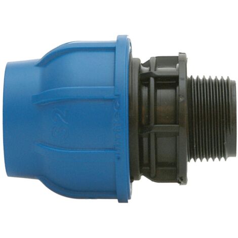 Raccordo In Nylon  Maschio Per Tubi Irrigazione Da  Mm.32X1"Per Giardino