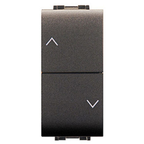 Elettrocanali Mylife 4022 doppio pulsante per tapparelle compatibile Btcino