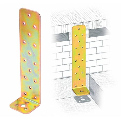PIASTRA ANGOLARE ACCIAIO TROPICALIZZATO ART. 754 MM.50X300X45. Prezzo per 1 pezzo.