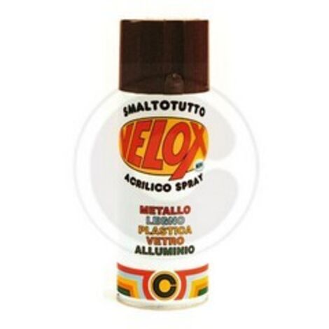 bomboletta spray acrilico velox ancorante rosso traffico RAL 3020 ml 400 smalto