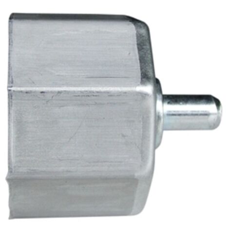 Calotta per rullo ottagonale da 60 mm in acciaio zincato 12 mm tapparella accessorio ricambio