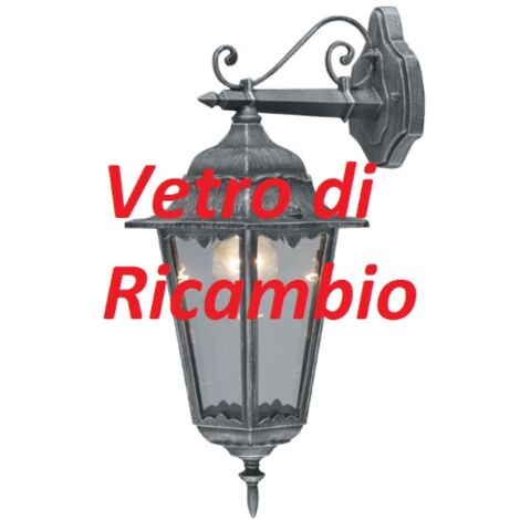 ricambio vetro vetrino per lanterna lanterne mod Irlanda 100W