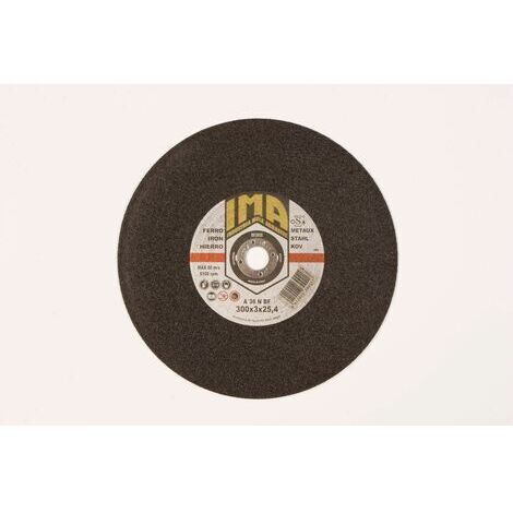 Ima disco mola abrasiva   300x2,8 mm per ferro acciaio metallo smerigliatrice flex troncatrice
