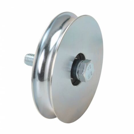 RUOTE X CANCELLOG.TONDA 20 CON BULL 1 CUSCINETTO MM.120. Prezzo per 1 pezzo.