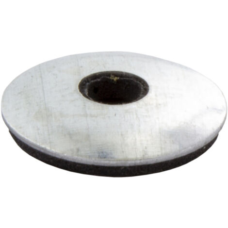 Q.TA'. 100 RONDELLA FERRO C/GUARNIZ D 6,7X22 ZINCATA