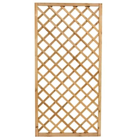 Pannello Grigliato in Legno di Pino FERLIVING - 40x180h cm