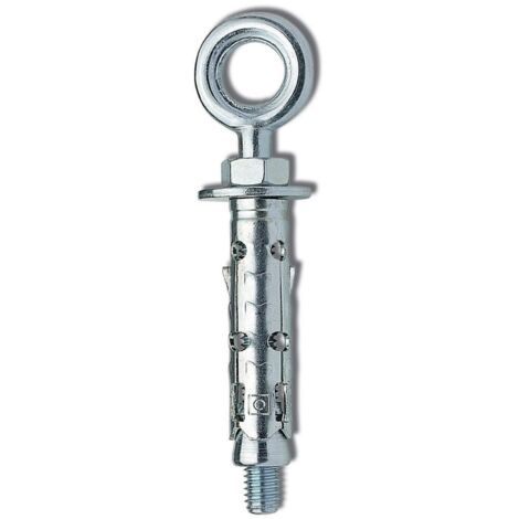 50 x ELEMATIC TASSELLO LE OC 6 ACCIAIO OCCHIOLO CHIUSO