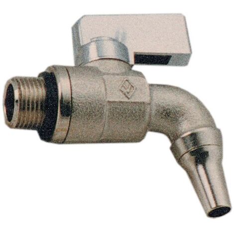Rubinetto Ottone Per Contenitore Inox Olio Beccuccio Riempibottiglia 1/2"