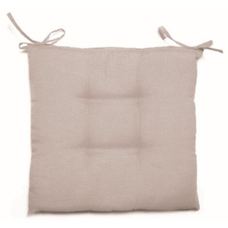 CUSCINO CRETA CM.40X40X5 TORTORA1646. Prezzo per 1 pezzo.