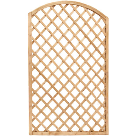 Pannello grigliato arco 90x180 cm – Legno di pino impregnato in autoclave – Sezione cornice 44x44 mm – Resistente agli agenti atmosferici – Wellton Sp.Zo.O. (1/6)