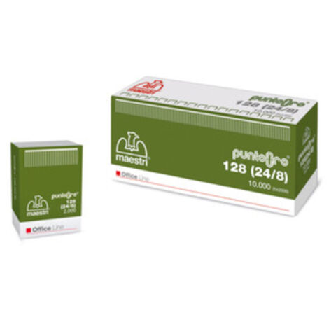 Punti Spillatrice Maestri Primula 128 2000 Pz - 5 Sc