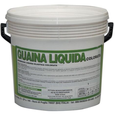 GUAINA LIQUIDA RESINOSA ROSSO  5 KG (1/3)